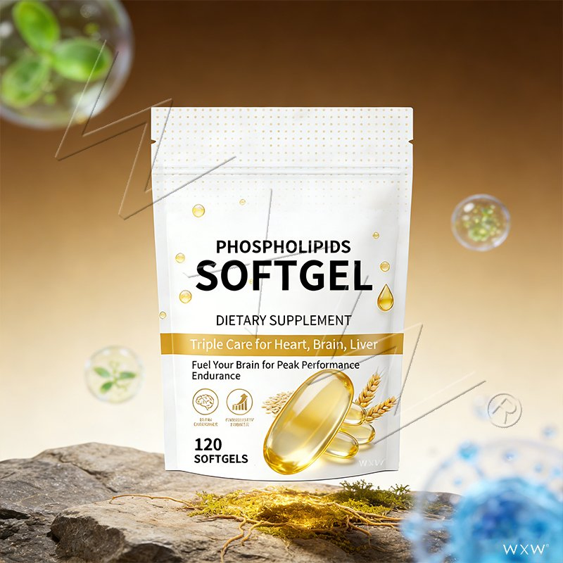 Brain Boosting Phospholipid Softgels for Enhanced Mental Clarity and Health