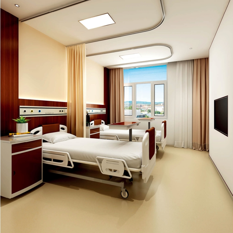 Health Care Design Multifunctional Foldable Hospital Patient Sleep Bed Nursing Home Furniture for Sale