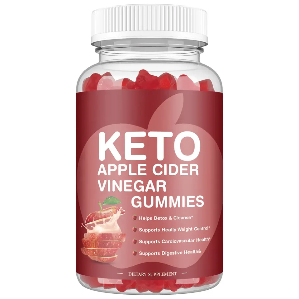 Biochealth Keto Apple Cider Vinegar Slimming Gummies Cleanse Detox Capsule for Gut Health Metabolism Support Vitamins Supplement