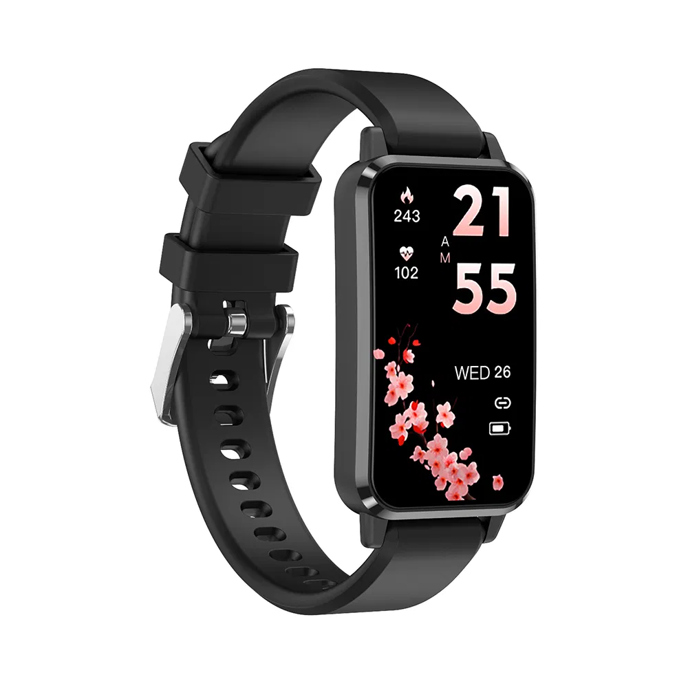 New design IP67 waterproof BT digital smart bracelet with heart rate blood pressure blood Oxygen for health monitoring C33