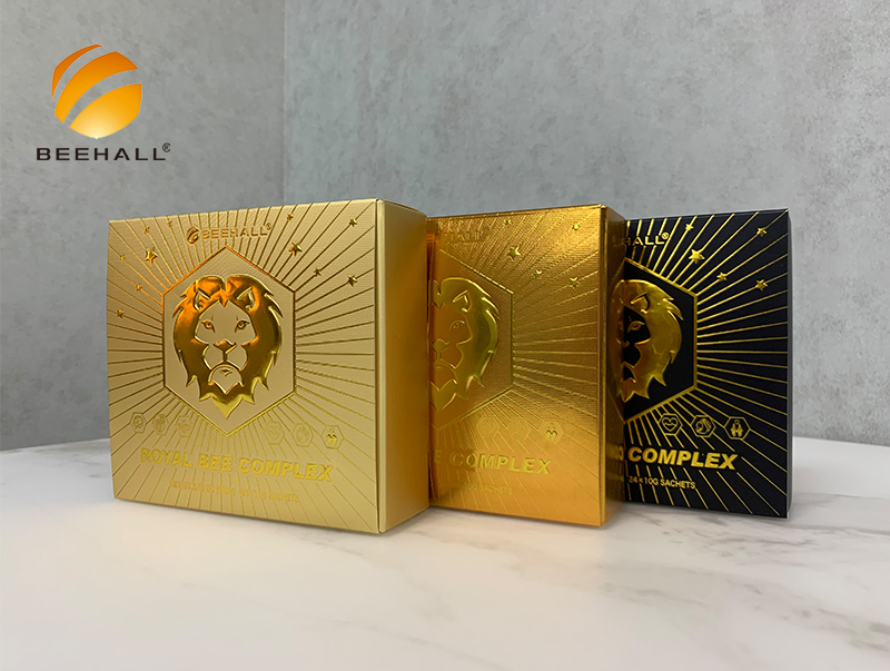 Beehall GMP HACCP Health Product Customized Bulk Royal Jelly Honey for Men Women