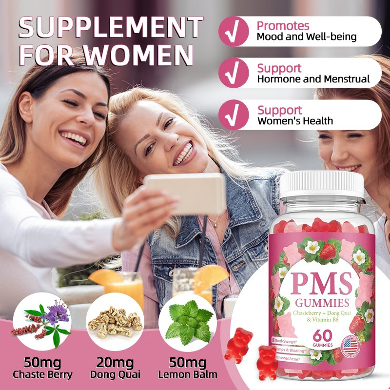 OEM Duozi Pms Gummies Promoting Women's Health