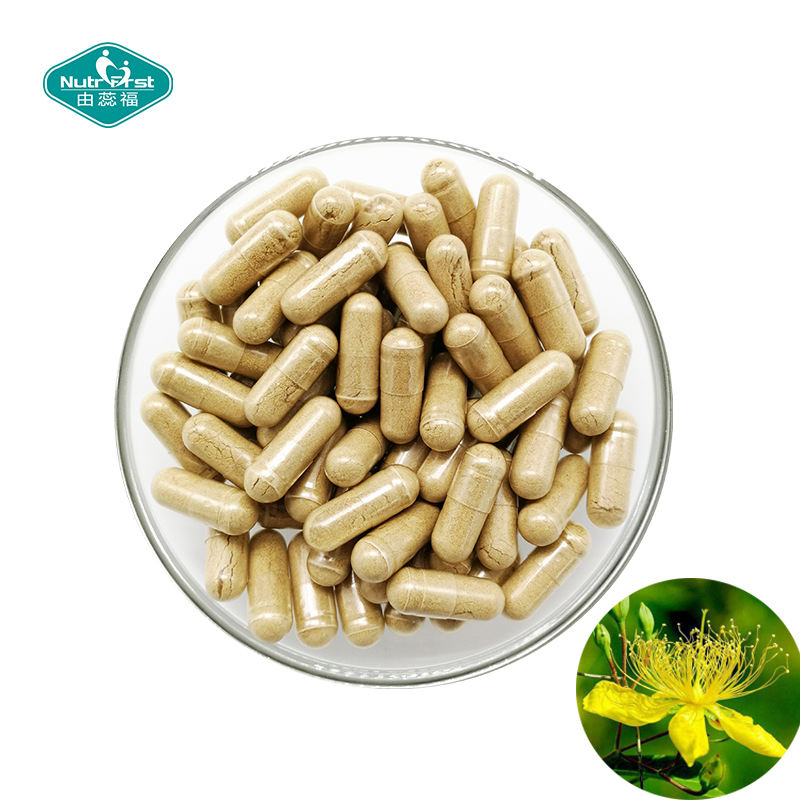 Custom Customized Herbal Supplements St Johns Wort Capsules for Mental and Emotional Health