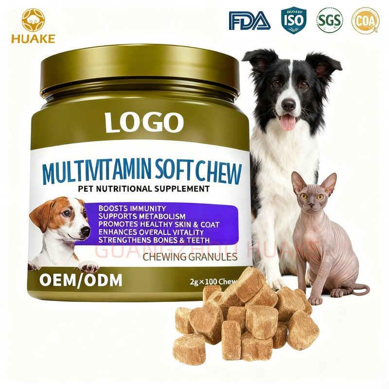 FDA-Certified Antioxidant Chews for Pet Health and Longevity