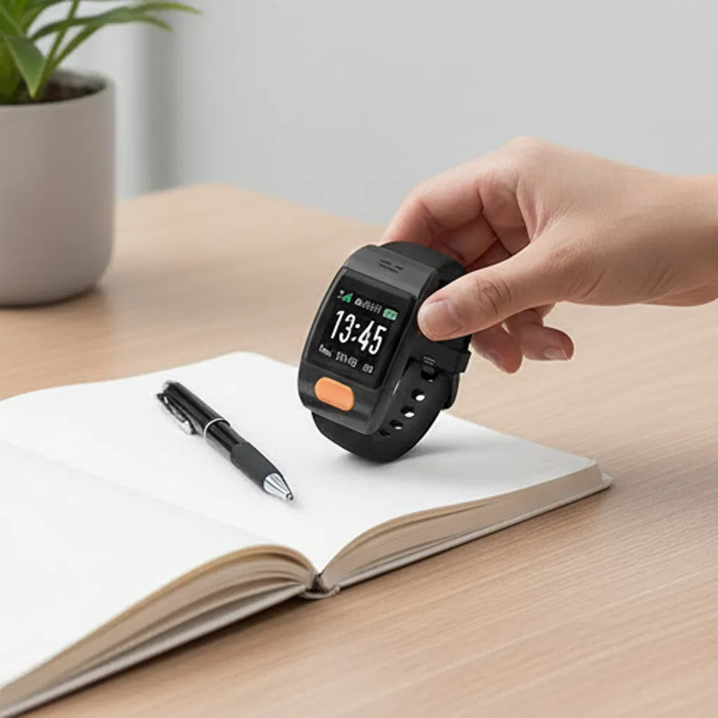 L20 Mini 4G GPS Sos Bracelet WiFi Connection Global Roaming Detection Supervision &amp; Health Escort Smart Watch Bracelet