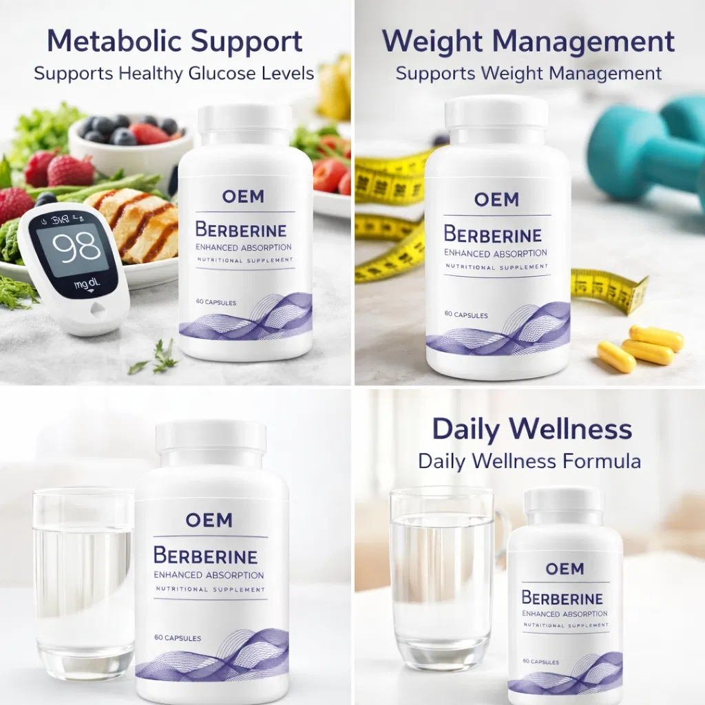 Berberine Packaging Options