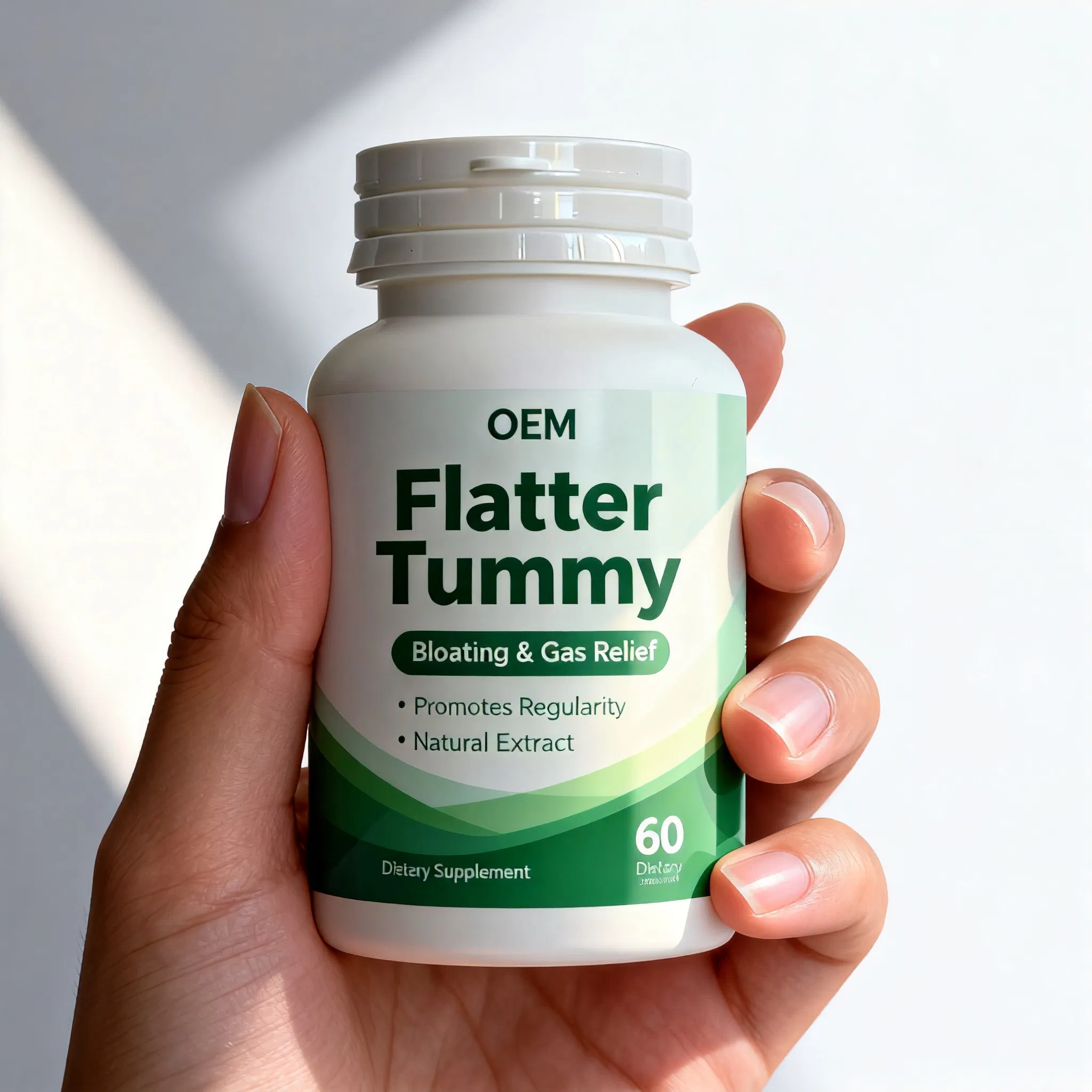 Gut Health Capsules OEM/Private Label Manufacturer Bloating &amp; Gas Relief Digestive Formula