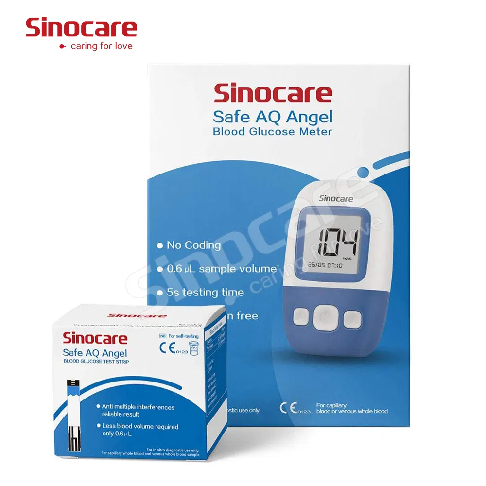 Sinocare Glucose Meter Digital Blood Glucometro Sugar Test Machine in Blood Monitor Health Blood Glucose Test Meter