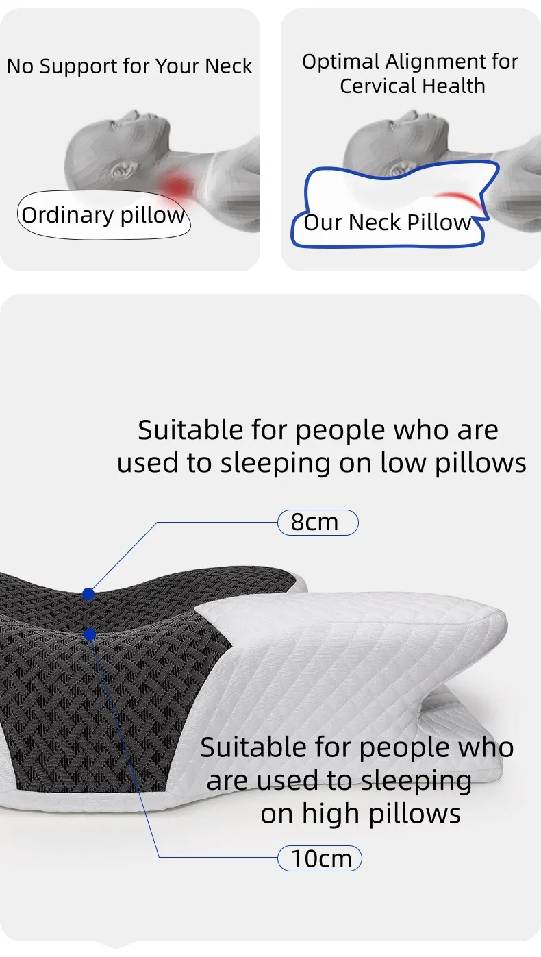 Ergonomic Memory Foam Pillow 5