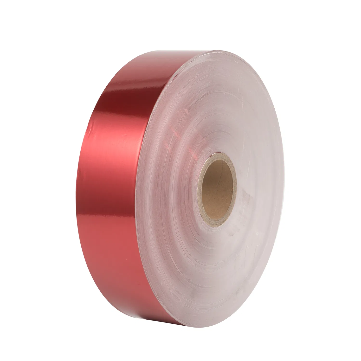 Glossy Roll for Cigarette Wrapping Laminated Good Preservation Performance Metalized Silver Gold Transfer Embossed Aluminum Foil with Paper