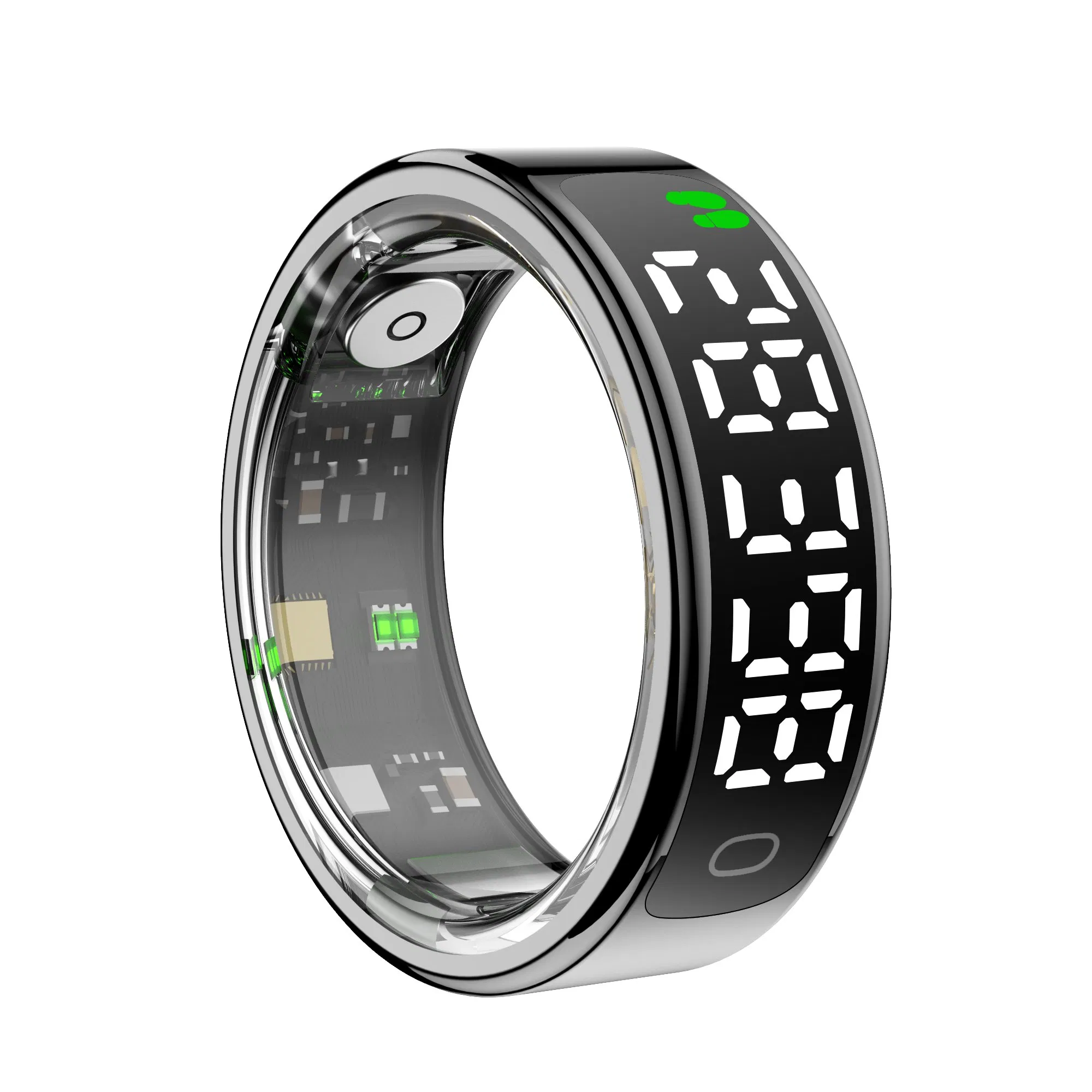 Digital Display APP Calorie Counting Heart Rate Oxygen Sleep Monitoring Remote Camera Health Smart Ring