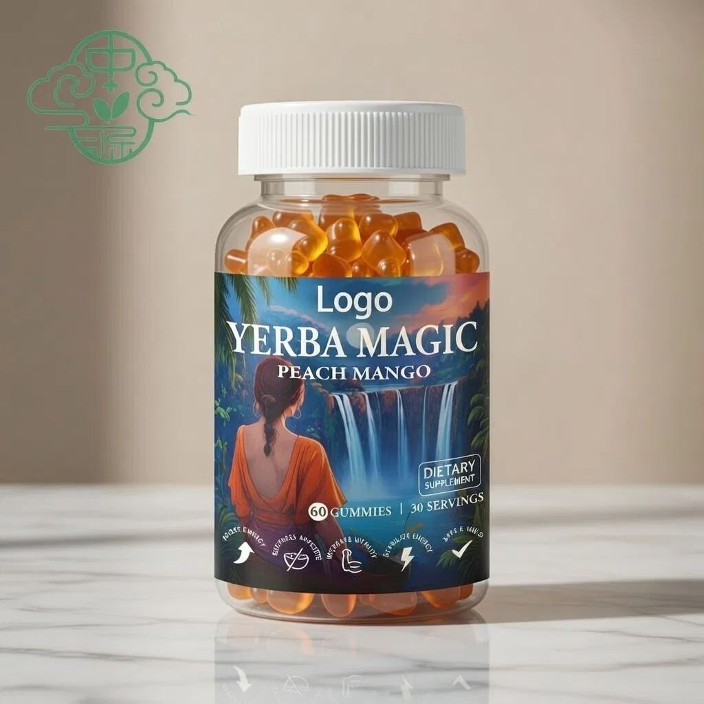 Yerba Magic Peach Mango Yerba Mate Gut Health &amp; Focus Tea