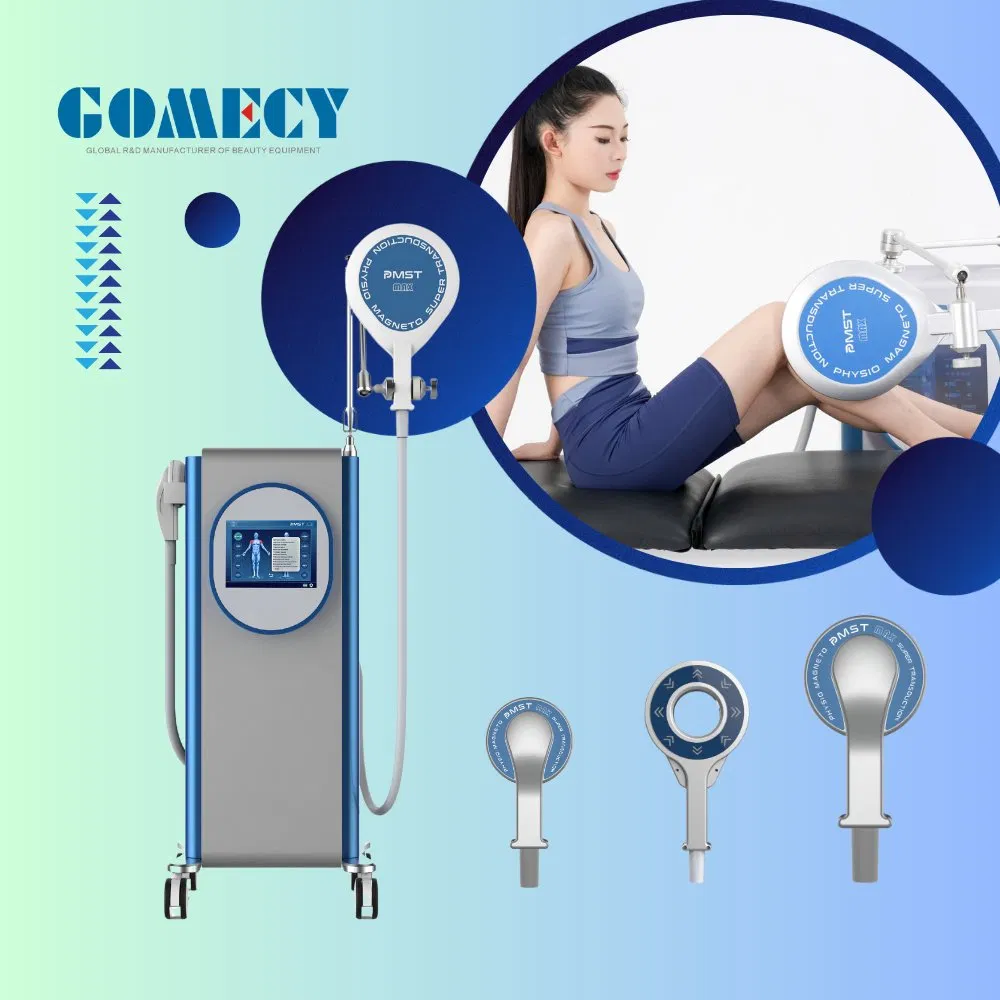 New Version 6t Physio Magneto Physical Therapy Progressive Variable Amplitude Pulse Machine Deeply Stimulate with 8-Shaped Coil