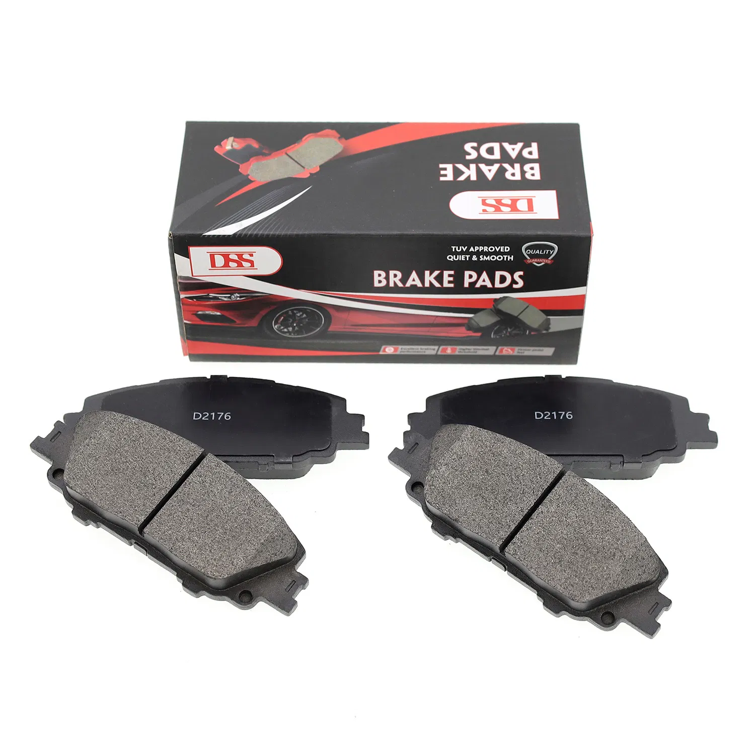 High Performance Factory Price Wholesale Auto Ceramic Semi-Metallic Car Disc Brake Pad for Toyota Corolla Prius Yaris