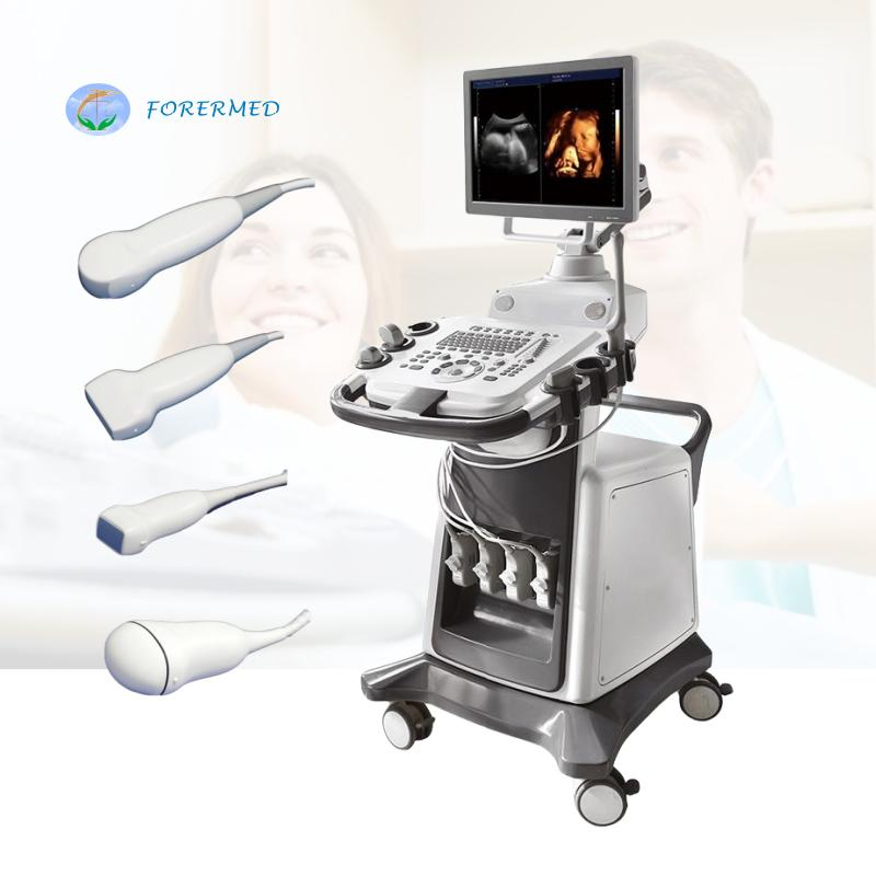 4D Trolley Digital Color Doppler Women′ S Health Portable Ultrasound Scanner