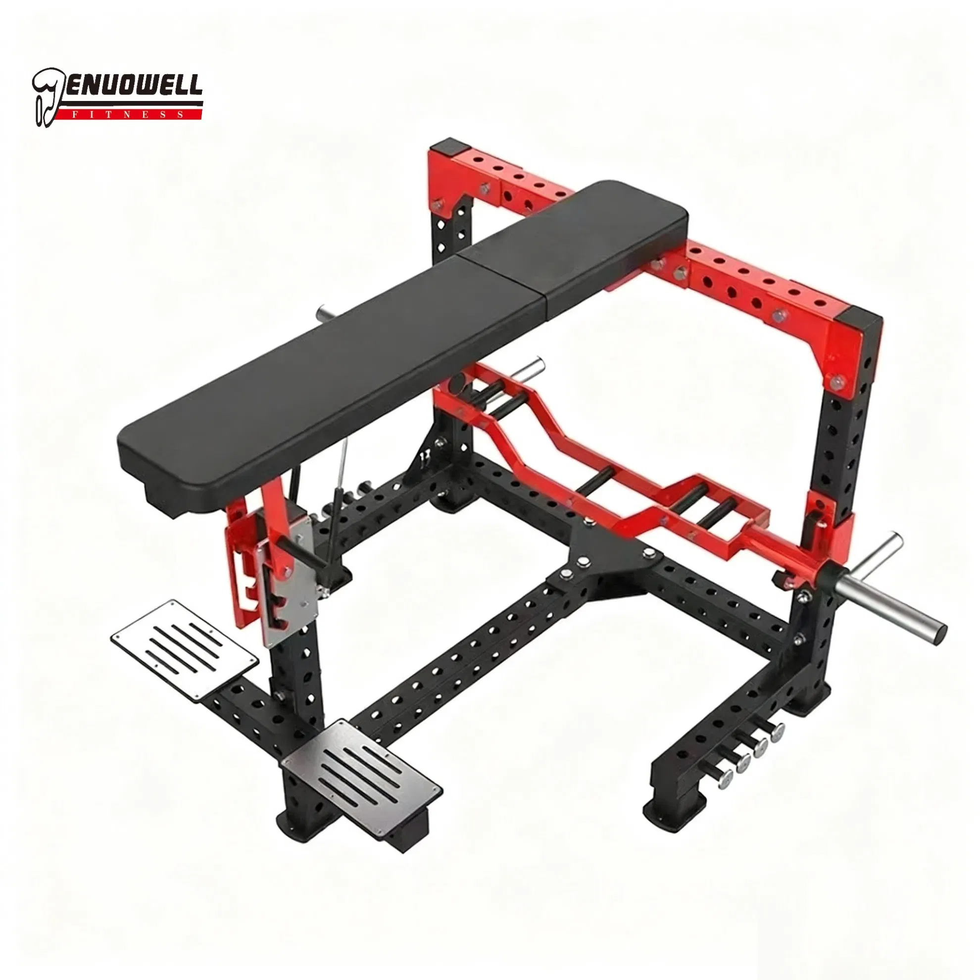 Corporate Wellness Iron Functional Trainer with Stainless Base Heavy Duty Bearings and Adjustable Resistance for Workplace Gyms Corporate Fitness Equipment