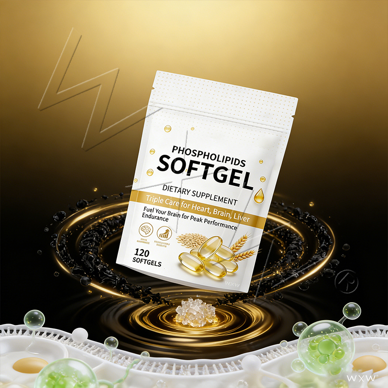 Brain Boosting Phospholipid Softgels for Enhanced Mental Clarity and Health