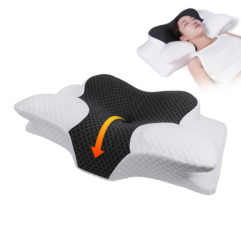 Ergonomic Memory Foam Pillow for Enhanced Cervical Health and Sleep Quality
