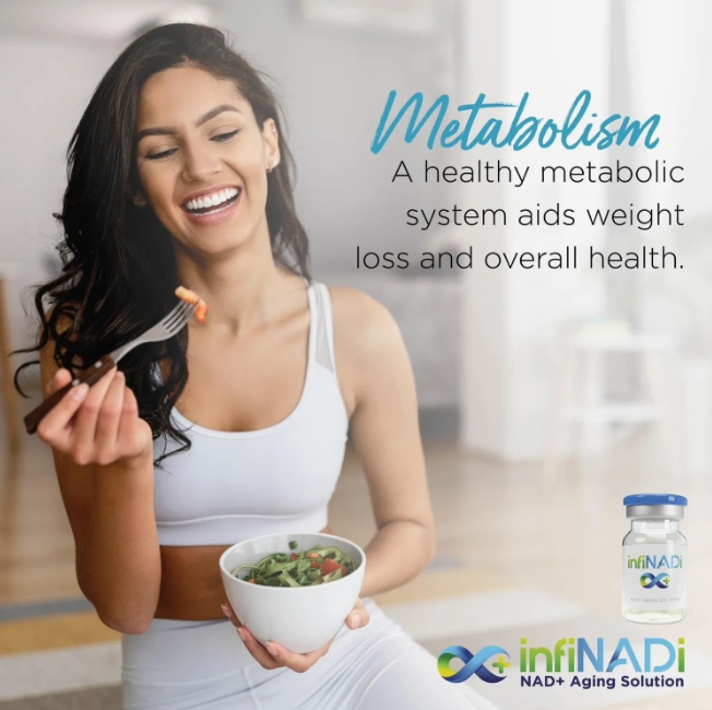 Most Popular Infinadi Nad + Powerful Anti-Aging, Brain Health, Metabolic Function, Immune Support and Improved Welfare Natural Therapy Has No Side Effects