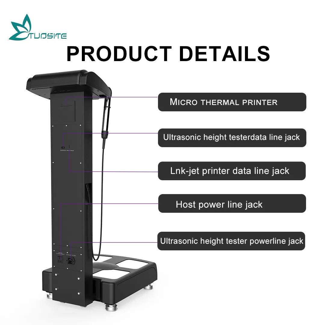 Digital Quantum Human Body Composition Fat Analyzer Scale Machine 3dfull Body Scan Health Weight Elements Analyzing Laser Machine Price