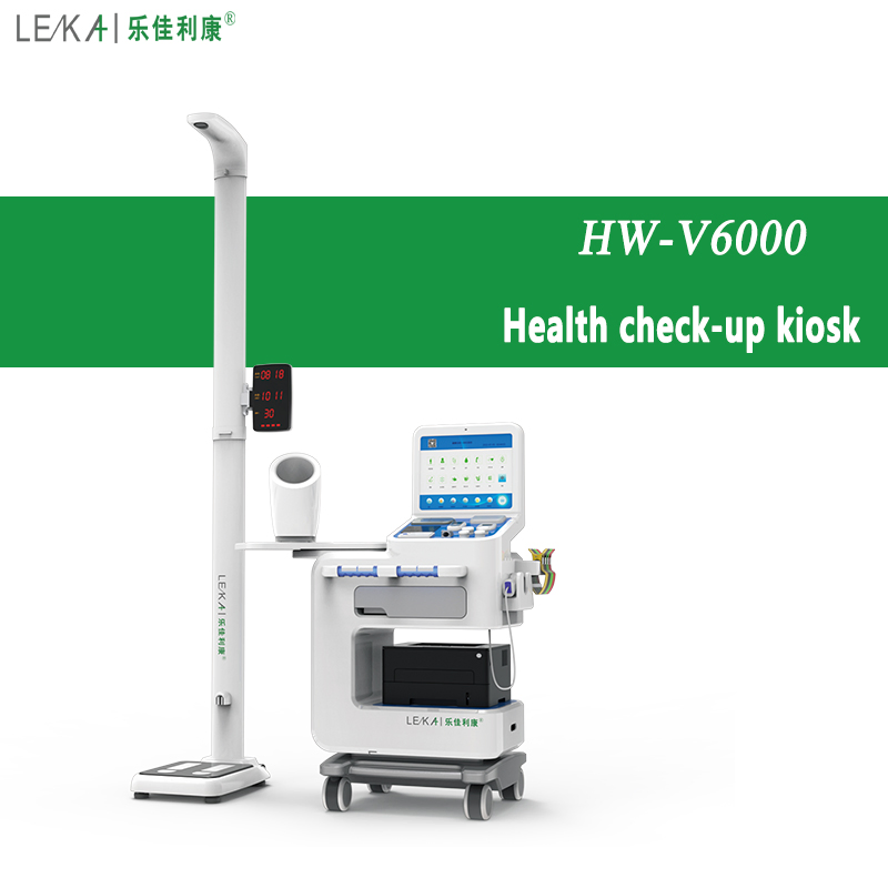 Leka Health Checkup Kiosk Full Body Check Machine Medical Telehealth Kiosk