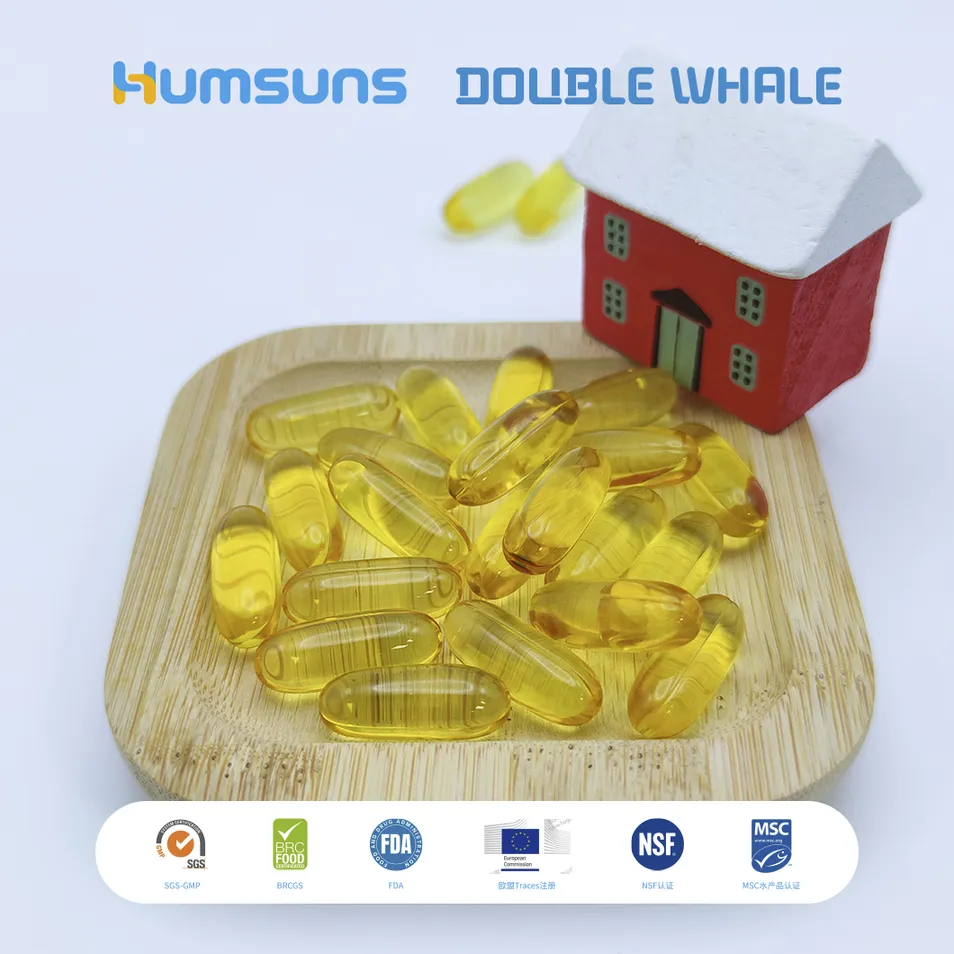 Fish Oil Softgel Detail 1