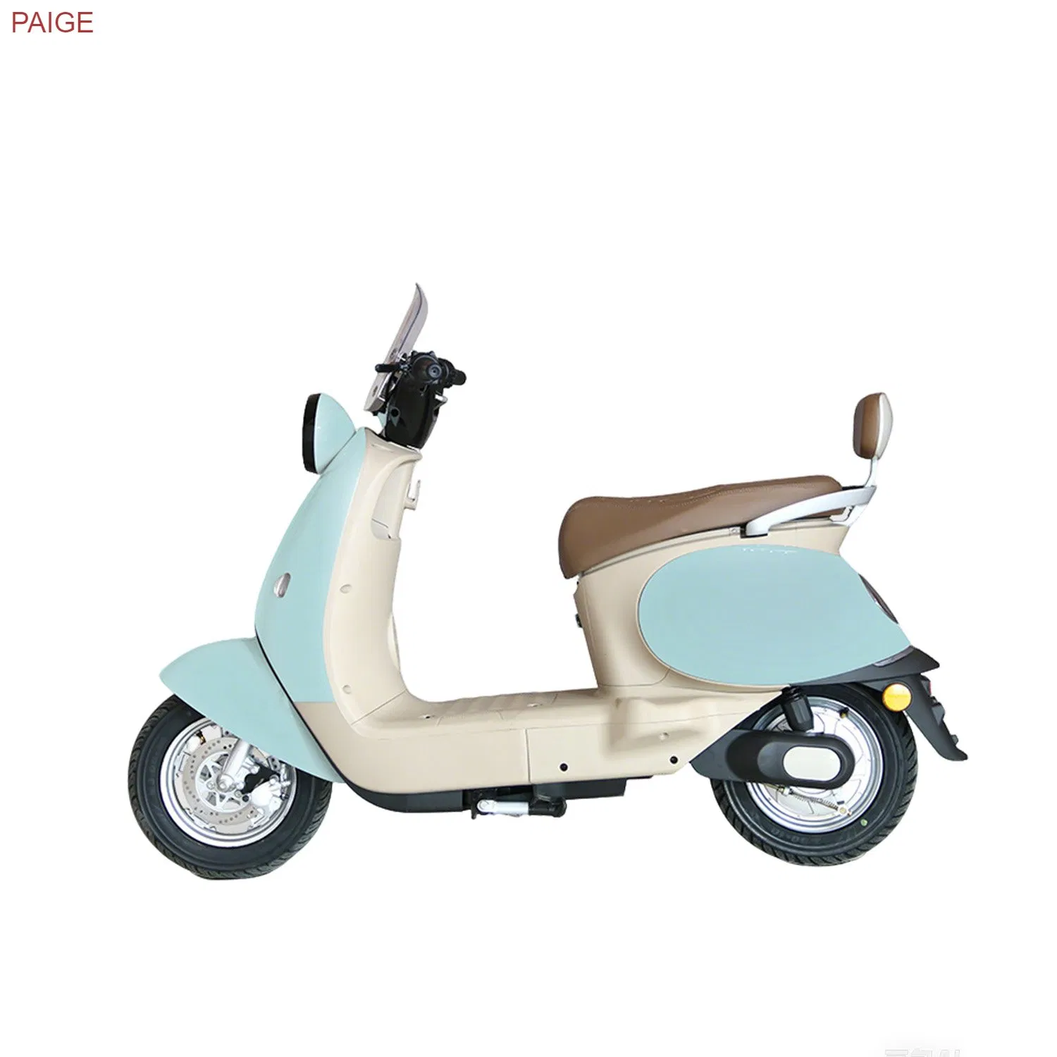 Paige Adult Electric Motorcycle with Digital Speedometer 800W 1000W 1500W 2000W Odometer, Battery Health Indicator Bike