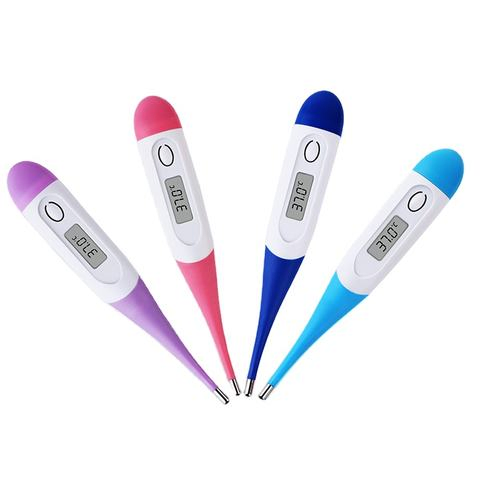 Digital Baby Body Temperature Thermometer Rigid Tip Fever Clinical Health Care Monitor
