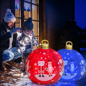 2023 Giant Inflatable Christmas Decorations Outdoor Inflatables Christmas Sacred Old Man Flying on Airplane