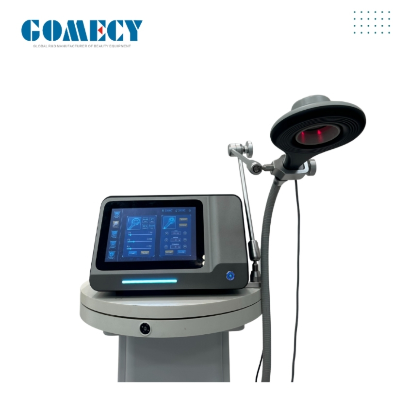 Portable New Design Double Handles Pemf Laser Healing Magneto Equipment