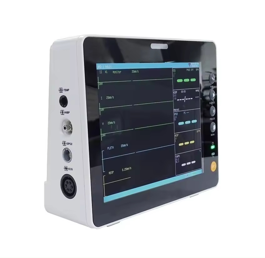 Medical Hospital Telehealth Arrhythmia Analysis Portable Cardioc Etco2 Vital Sign Monitor Small Patient Monitor