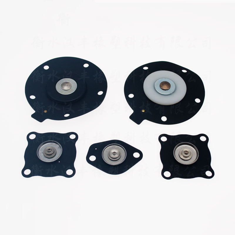 Customized High-Performance EPDM FKM PTFE Silicone Rubber Diaphragm for Valves/Pump