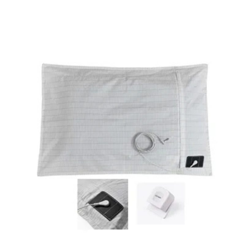Earthing Bed Sheet Flat Sheet Release Static Silver Fiber Conductive Organic Grounding Sleep Sheets Protect Health Grounding Mat