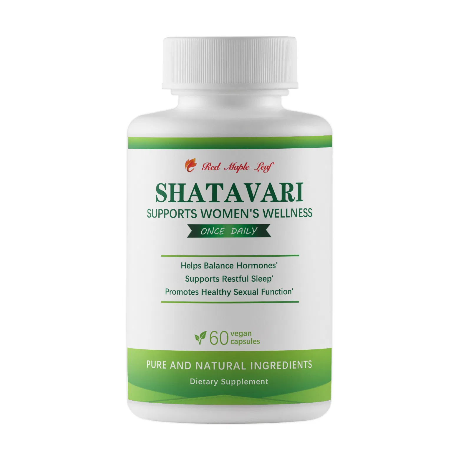 Premium Shatavari Extract Hard Capsules - Women's Health &amp; Hormonal Balance Ayurvedic Supplement