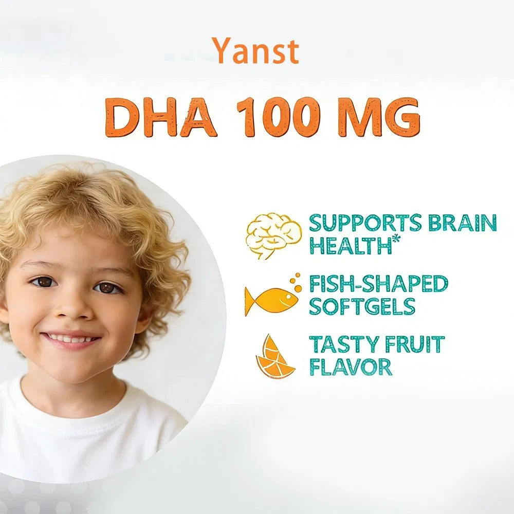 OEM Functional Fish-Shaped Softgels for a Balanced Diet and Energy