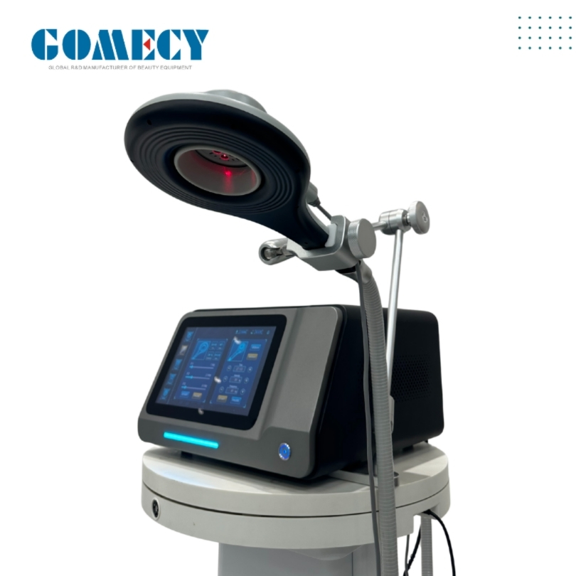 Portable New Design Double Handles Pemf Laser Healing Magneto Equipment