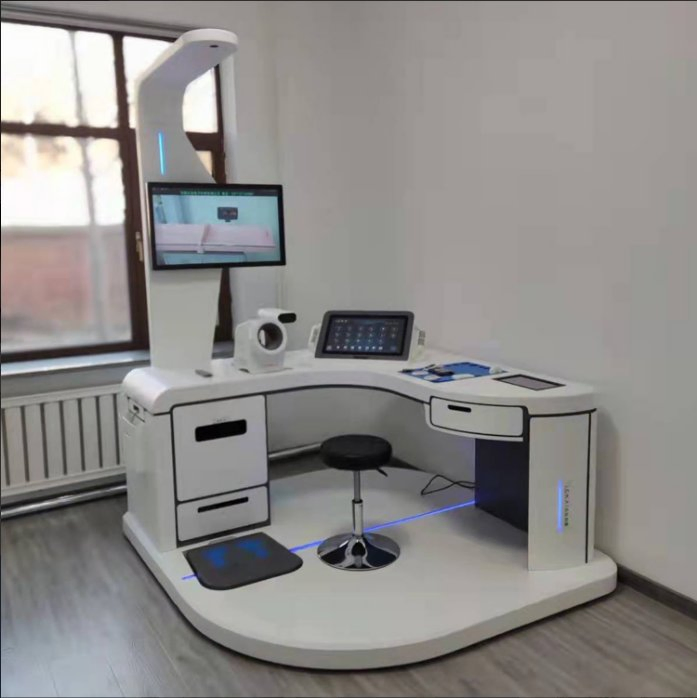 Multi-Function Health Checkup Kiosk Telehealth Kiosk Supplier