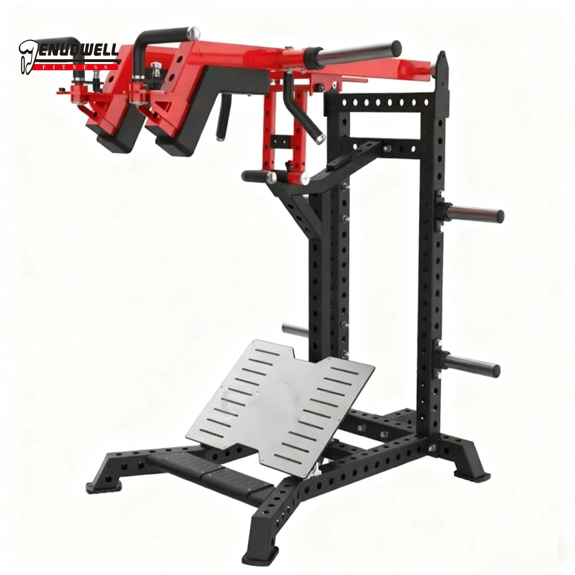 Corporate Wellness Iron Functional Trainer with Stainless Base Heavy Duty Bearings and Adjustable Resistance for Workplace Gyms Corporate Fitness Equipment