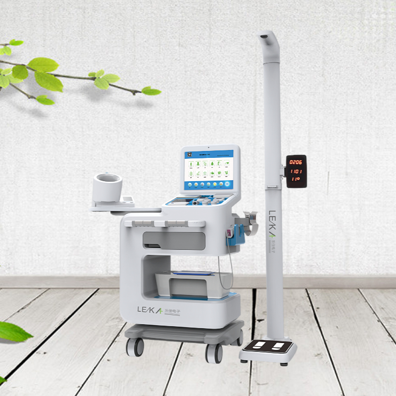 Leka Health Checkup Kiosk Full Body Check Machine Medical Telehealth Kiosk