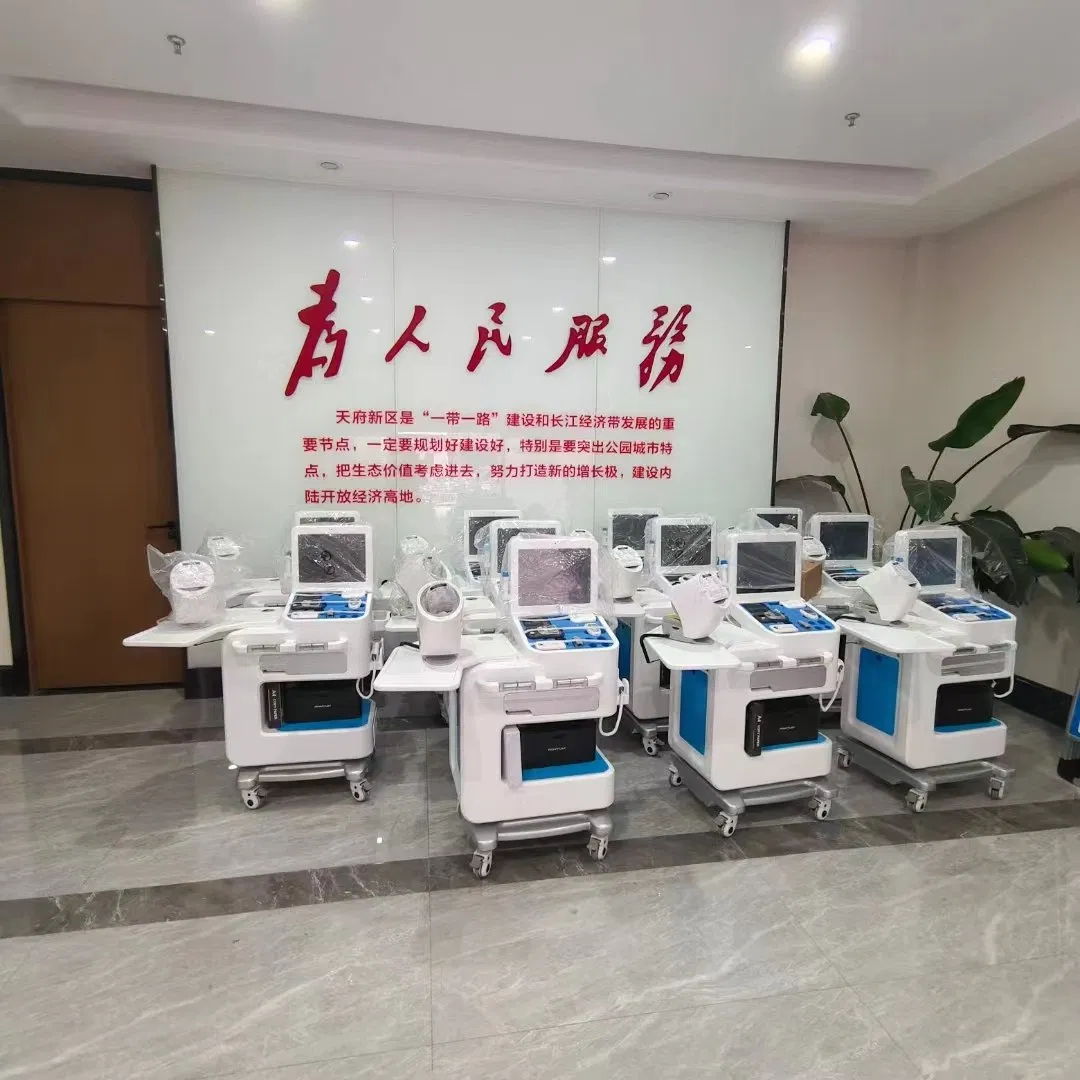 Leka Health Checkup Kiosk Full Body Check Machine Medical Telehealth Kiosk