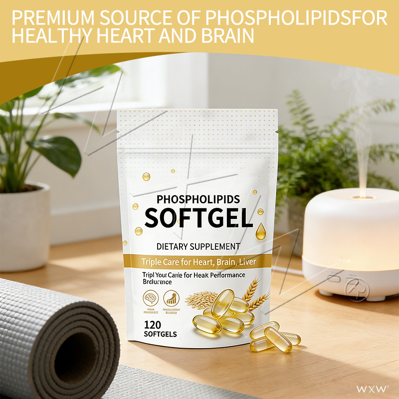 Brain Boosting Phospholipid Softgels for Enhanced Mental Clarity and Health