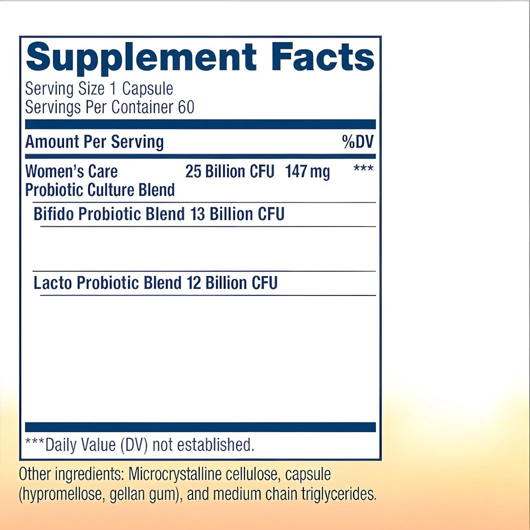 Probiotic Capsules 2