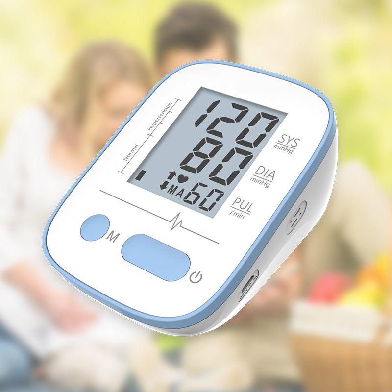 Telehealth Connected Arm Sphygmomanometer Digital Bp Cuff