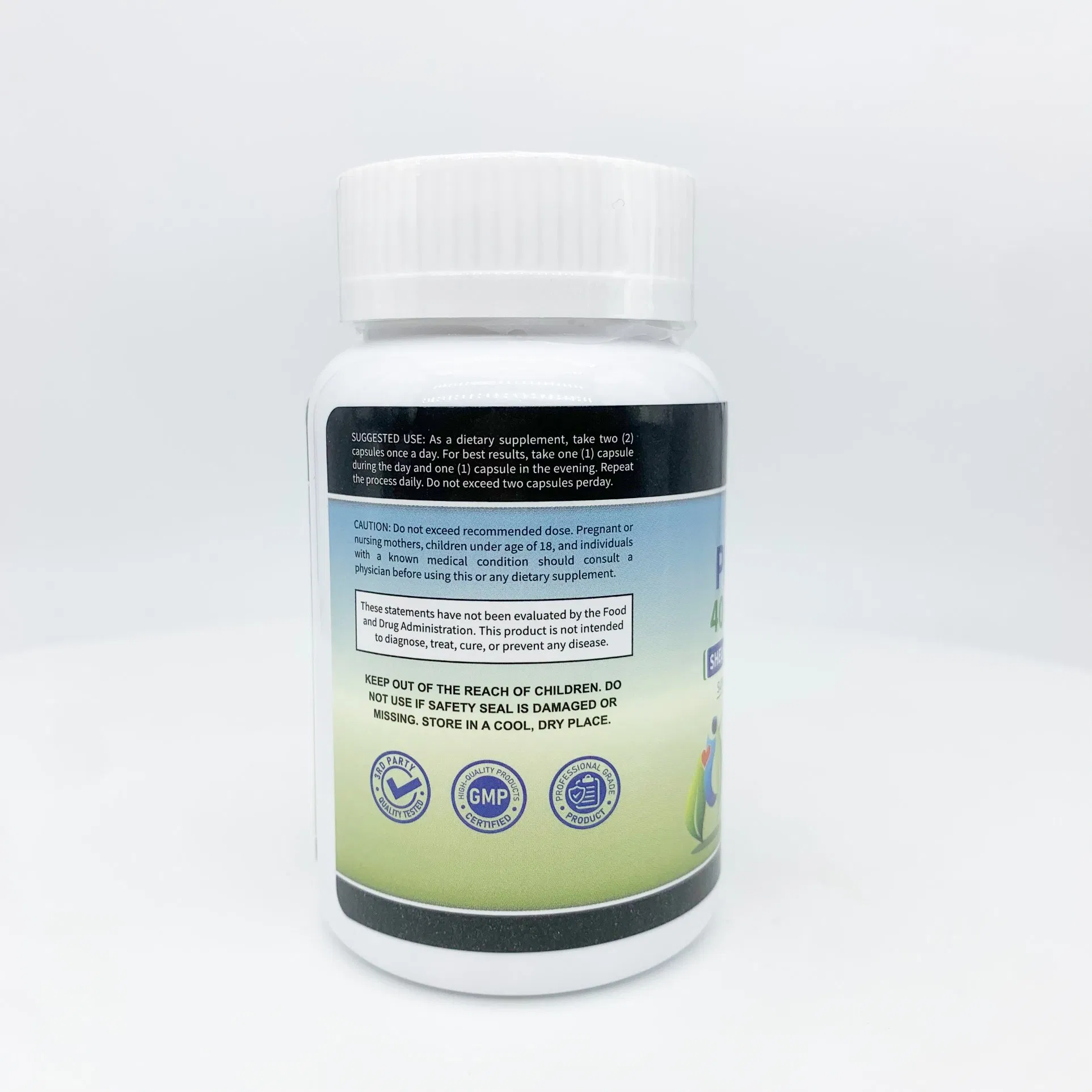 OEM ODM Private Labels Daily Probiotic Supplements Gut Health Complex Probiotic Capsule Pills Logo