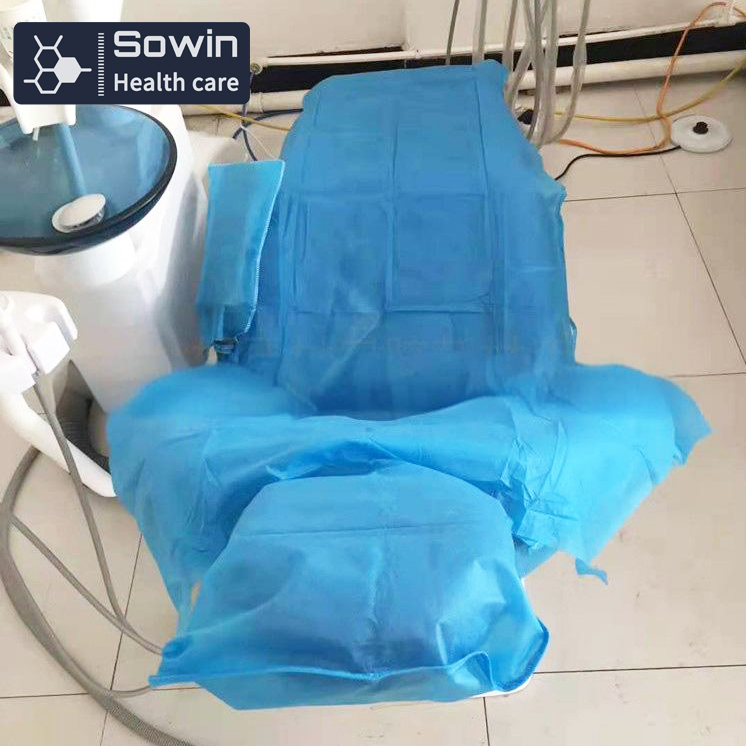 Dental Health Care Preventive Materials 3PCS Non-Woven Chair Cover Set
