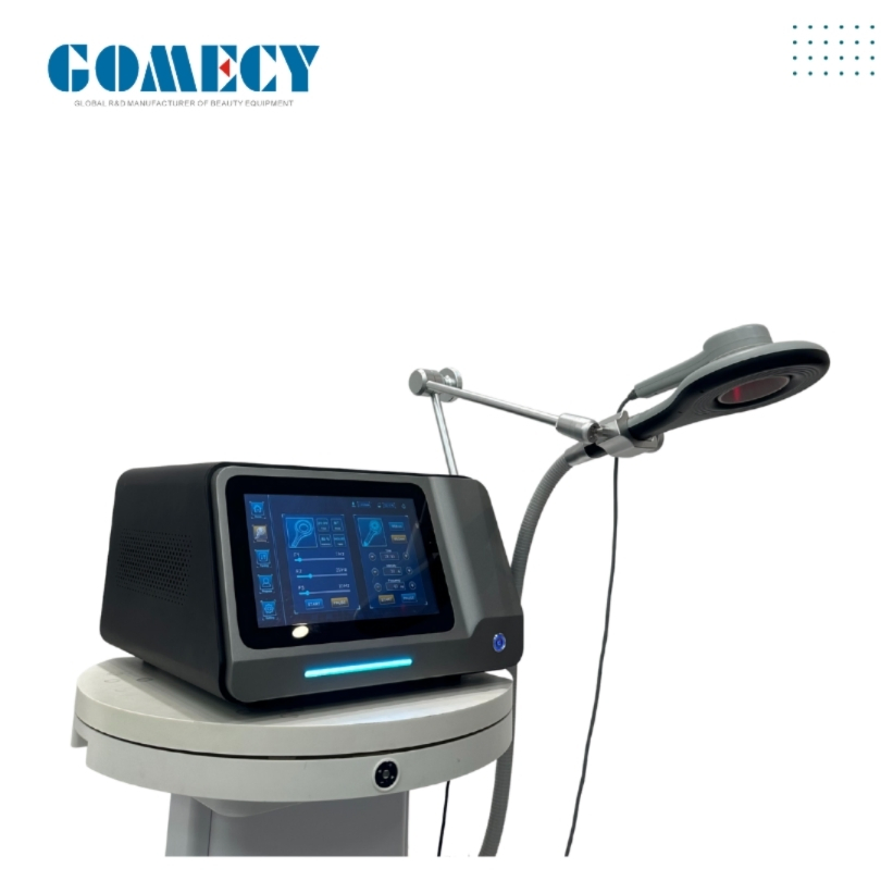 Portable New Design Double Handles Pemf Laser Healing Magneto Equipment