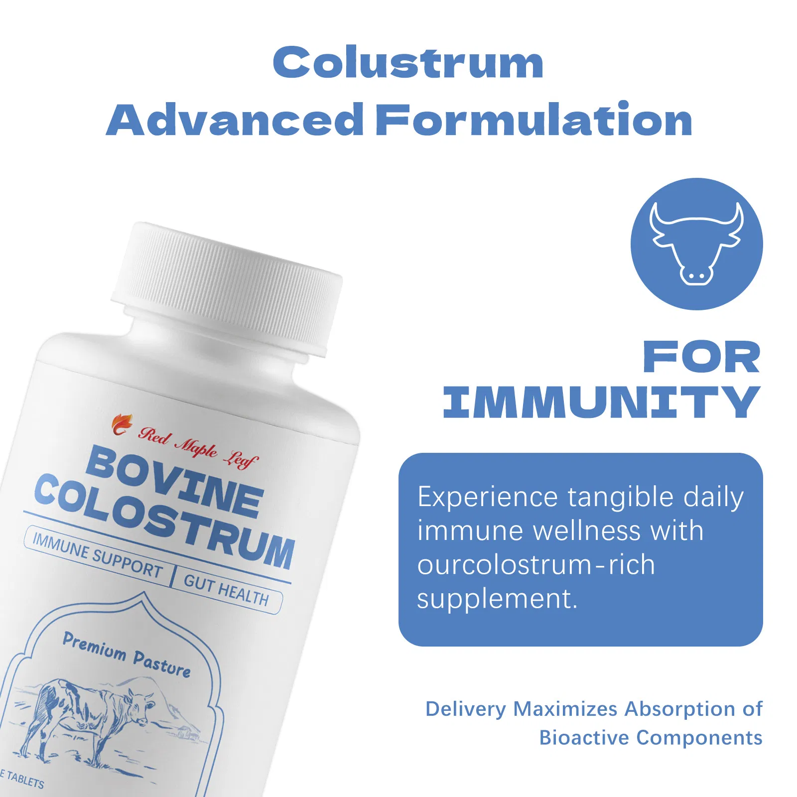 Immune Boosting Colostrum Chewable Tablets for Optimal Health