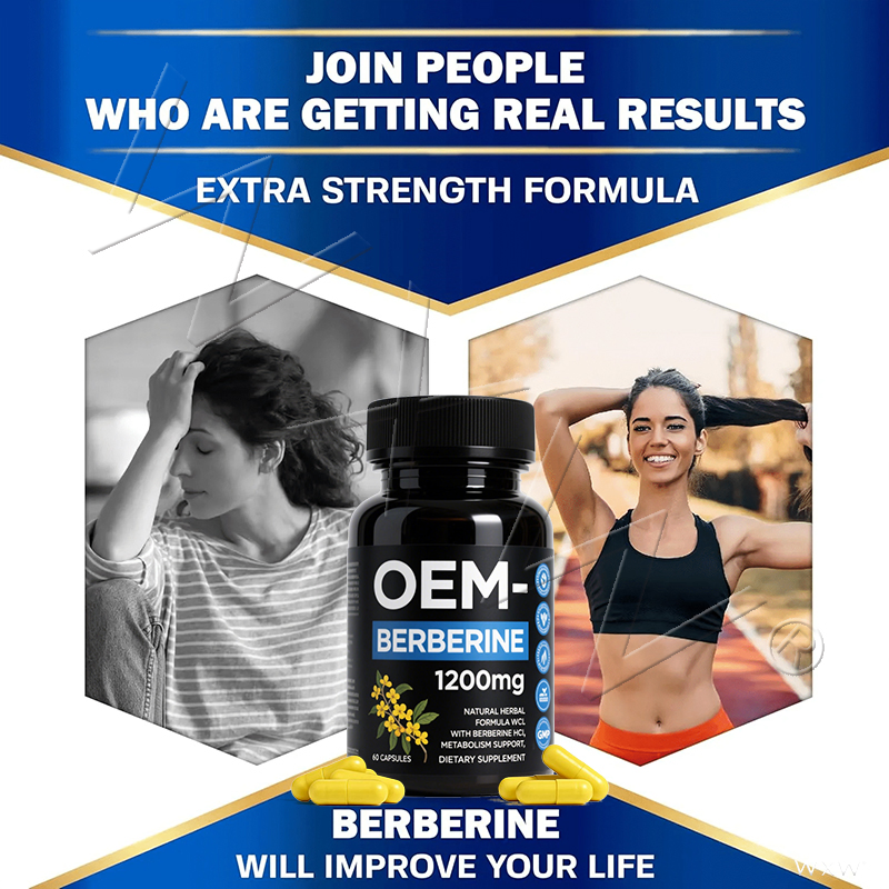 Best Selling Support Immune System and Overall Health Berberine Capsule