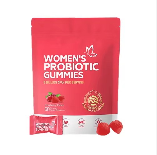 Women's Immune Boosting Supplement Vaginal Gummy Probiotic Cranberry Gummies Candy for Health