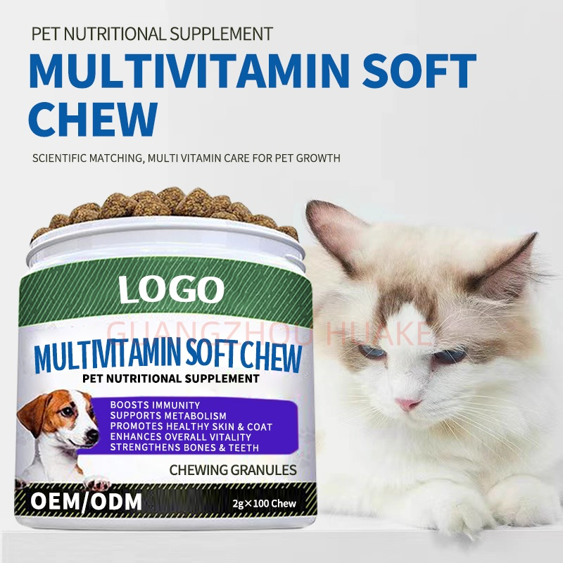 FDA-Certified Antioxidant Chews for Pet Health and Longevity